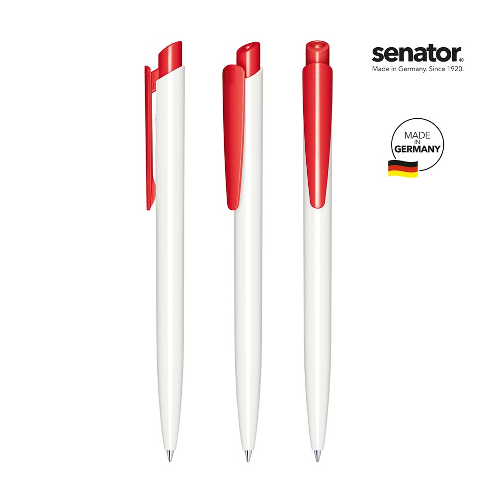 senator® Dart Polished Basic balpen - rood 186
