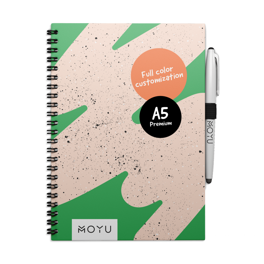 MOYU Premium Uitwisbaar Notitieboek A5 Full Color