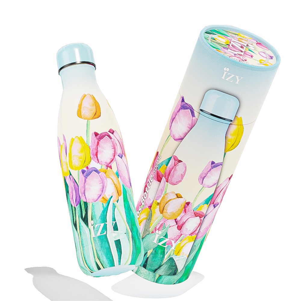 Thermosfles x Tulpenveld - 500 ml
