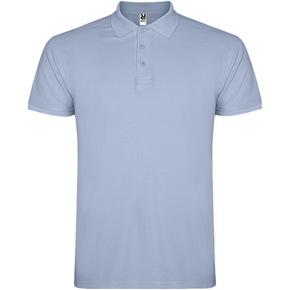 Star 200 g/m² herenpolo met korte mouwen - Zenblauw