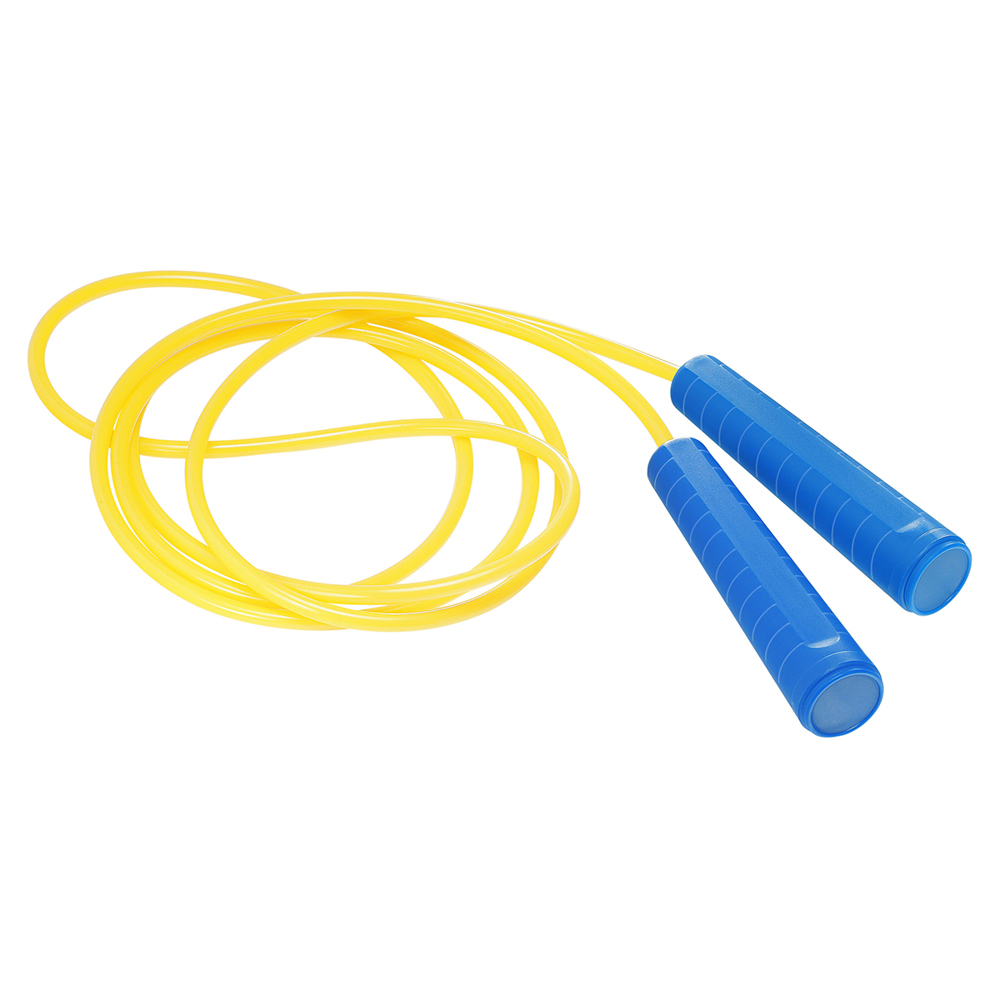 Springtouw - blauw/blauw/neongeel