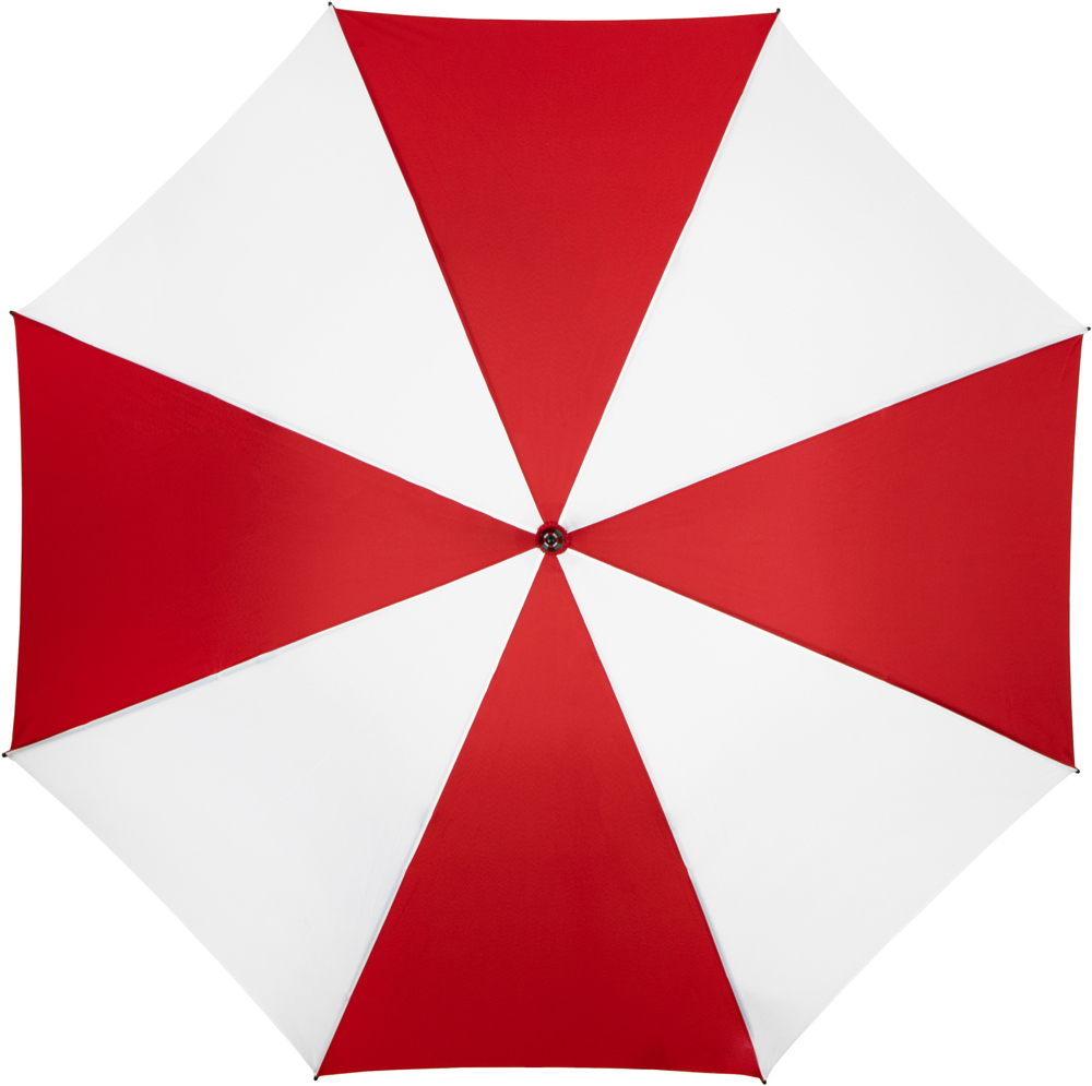 FALCONETTI - Golfparaplu - Handopening - Windproof -  125 cm - Rood/wit