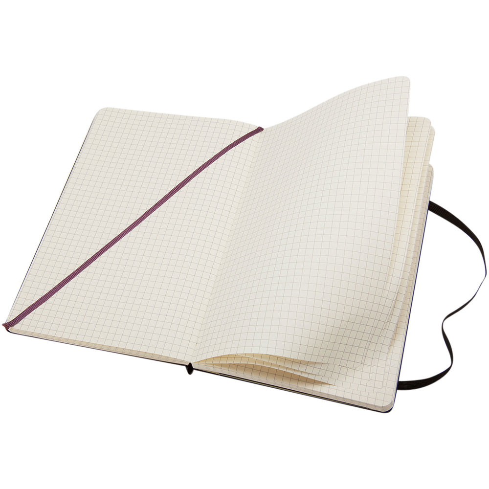 Moleskine Classic L hardcover notitieboek - ruitjes