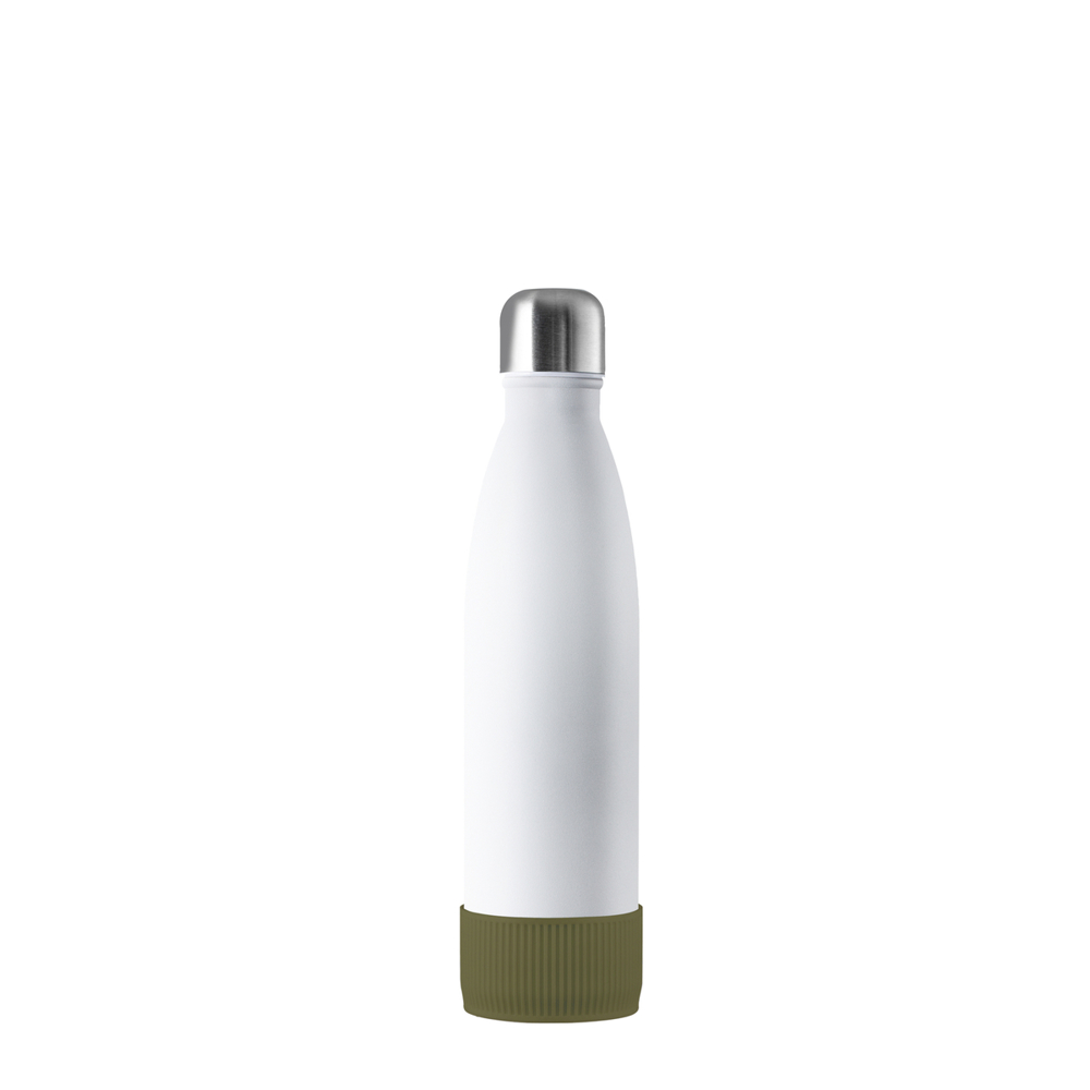 Thermofles RETUMBLER-NIZZA - zilver, wit, oijfgroen