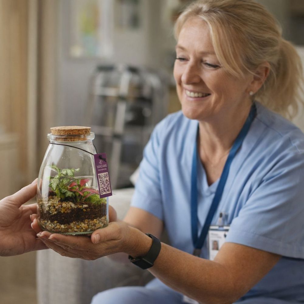 Wardians® Ecosystem - Bottle small, Zonder verpakking