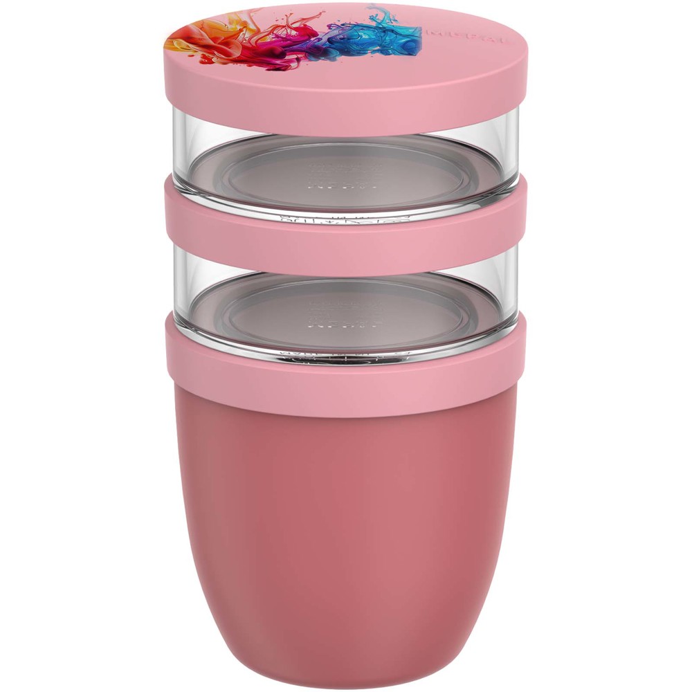 Mepal Ellipse 3 delige 500 ml + 2 x 200 ml geïsoleerde lunchpot