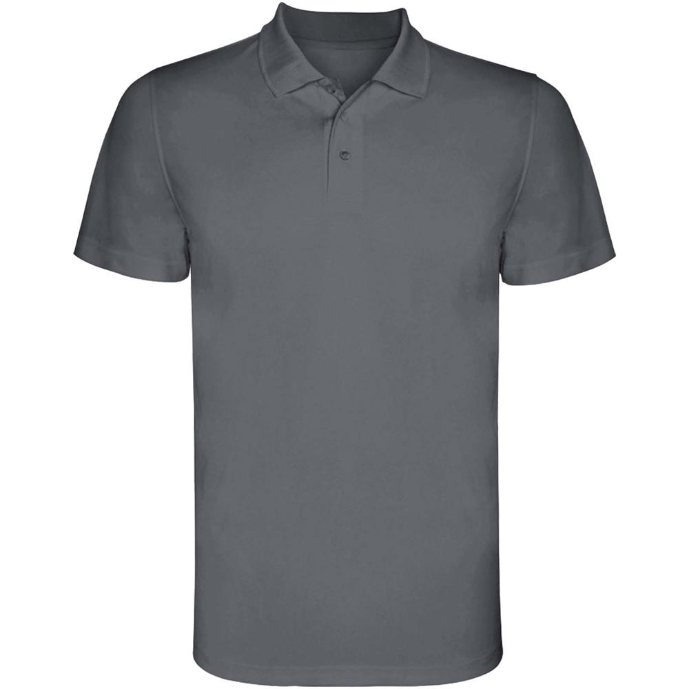 Monzha 150 g/m² sportpolo met korte mouwen voor heren - Lood