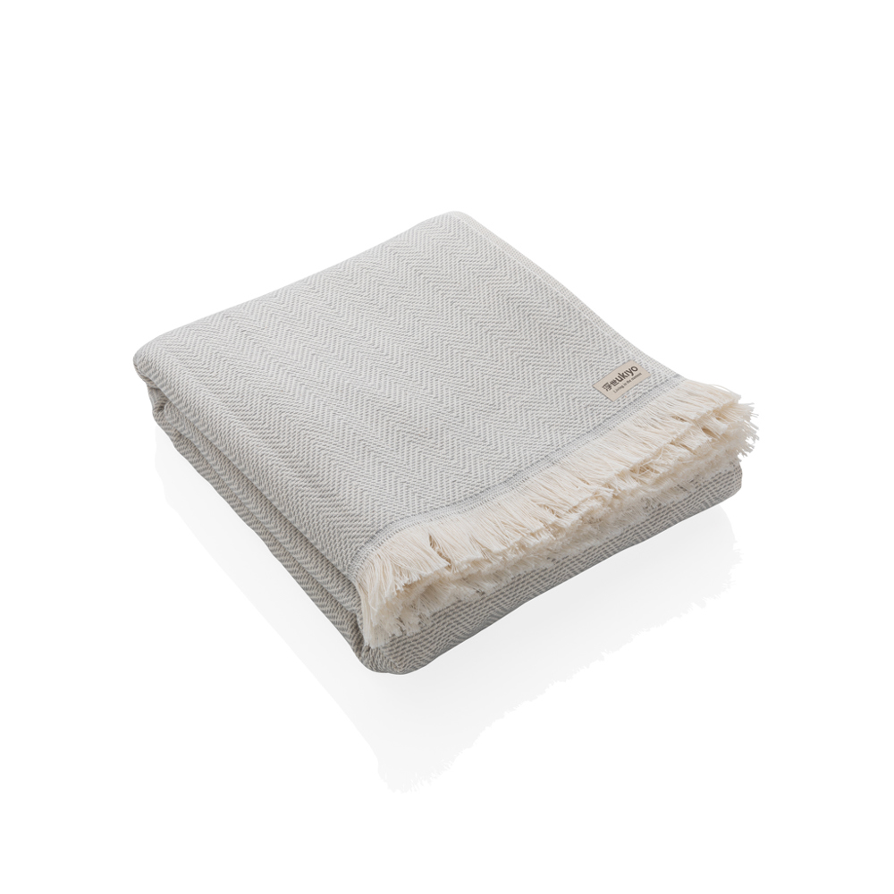 Ukiyo Hisako AWARE™ 4 Seizoenen Deken/Handdoek 100x180 - grijs (± PMS Cool Grey 6)