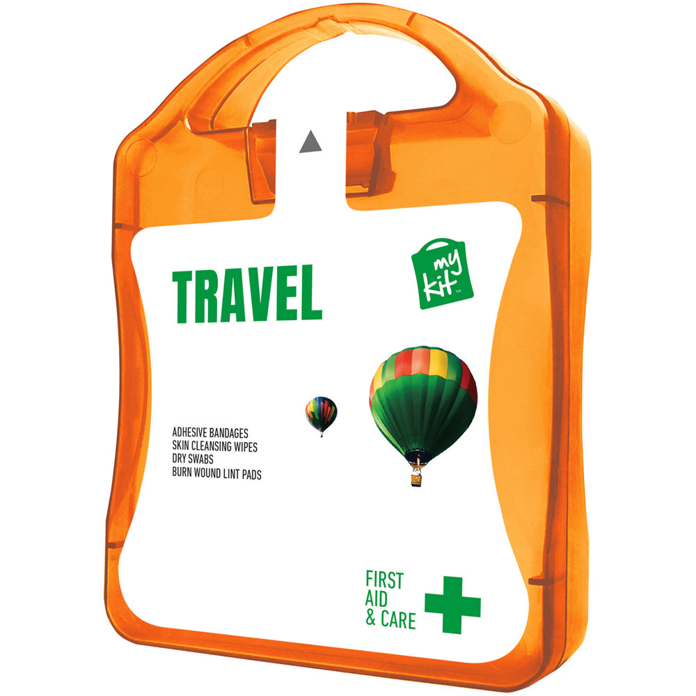 Mykit Reizen Set - Transparant oranje