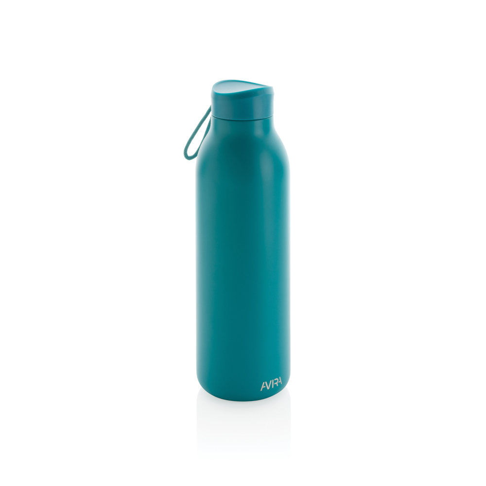 Avira Avior RCS gerecycled roestvrijstalen fles 500 ML - turquoise (± PMS 322c)