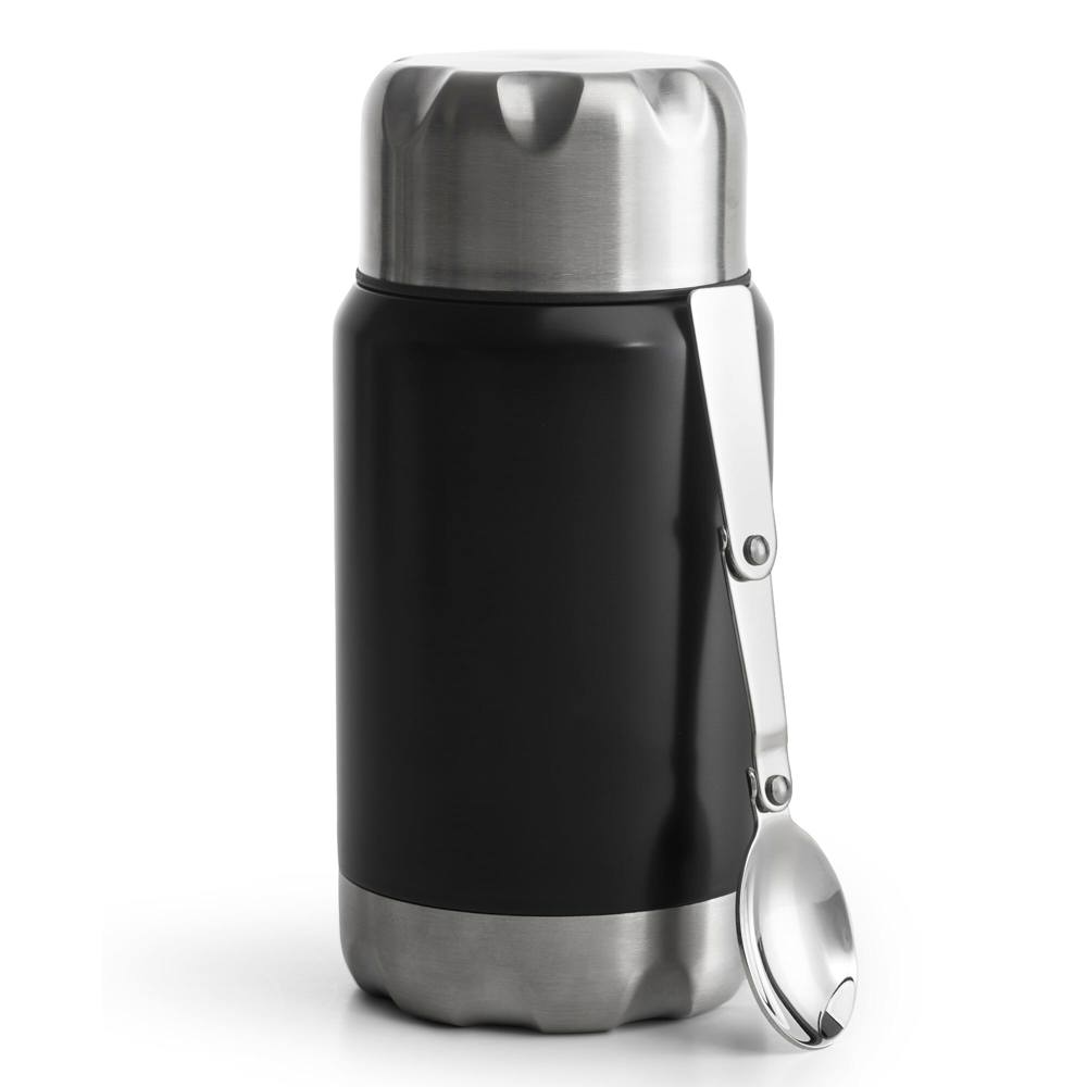 Sagaform Mark voedselthermoskan 600ml - zwart