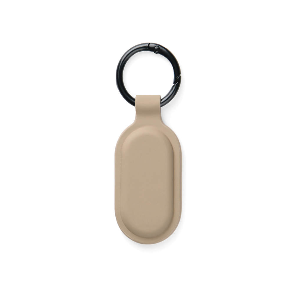 VINGA Baltimore RCS sleutelhanger met dual finder - greige (± PMS 7530)