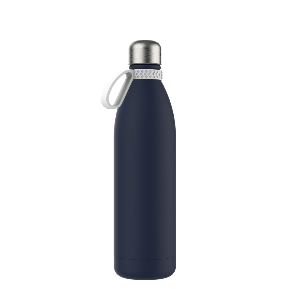 Thermofles RETUMBLER-NIZZA XL - wit, navy, zilver