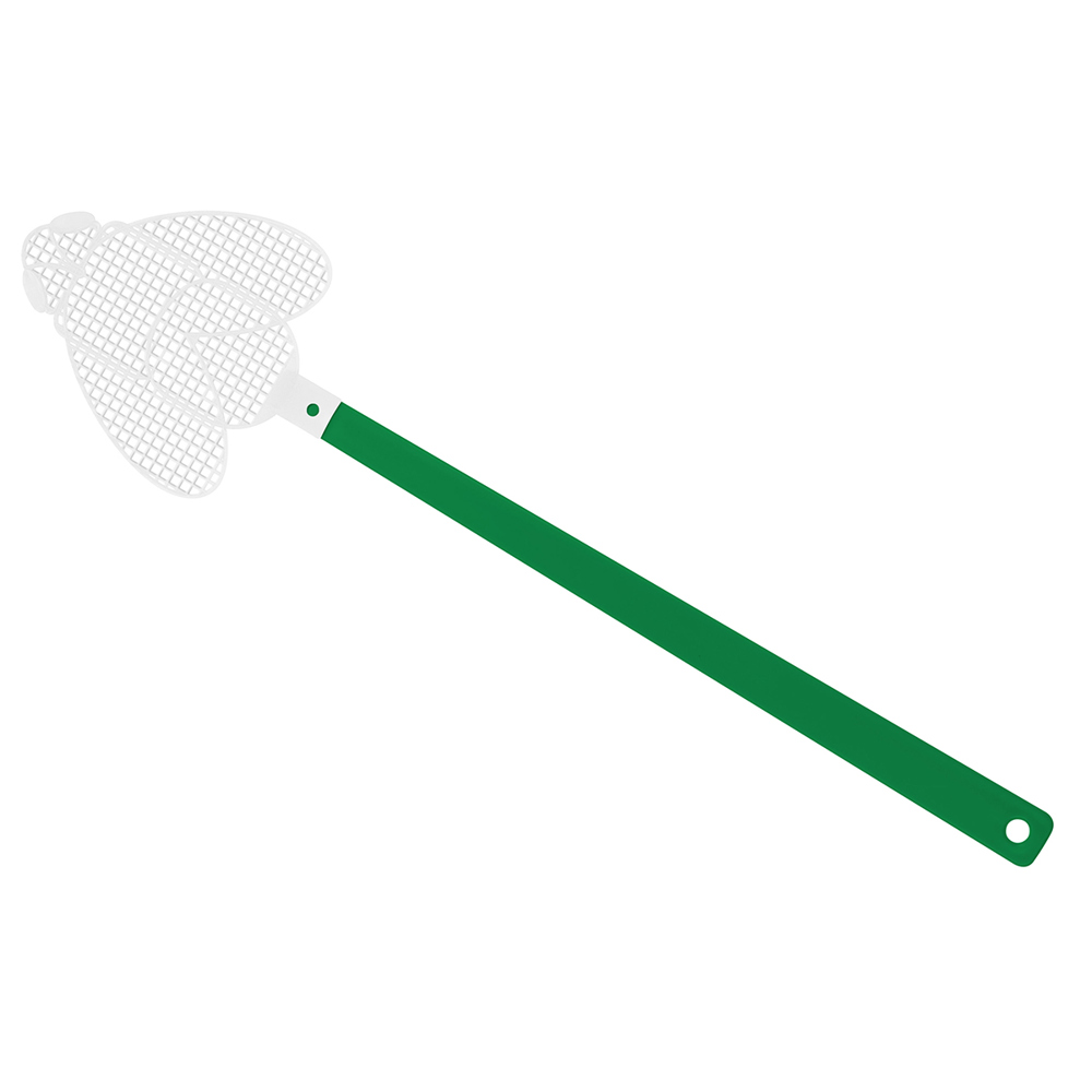 Vliegenmepper "Brummi" - groen/wit