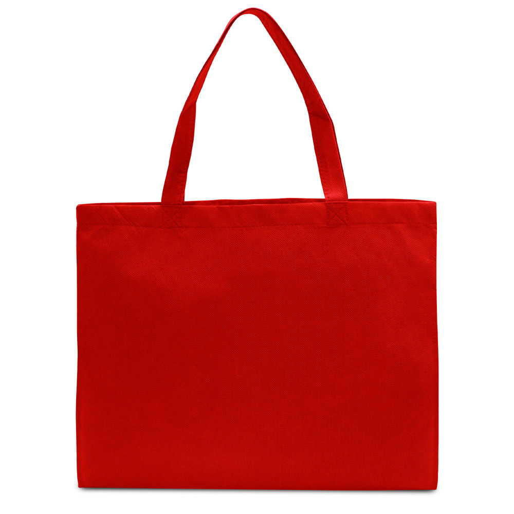 ZURICH – Grote shopper met lange handvatten - Rood