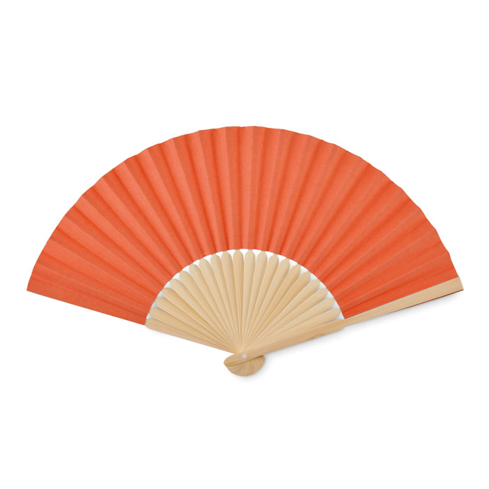 FANNY PAPER - Waaier bamboe - Oranje