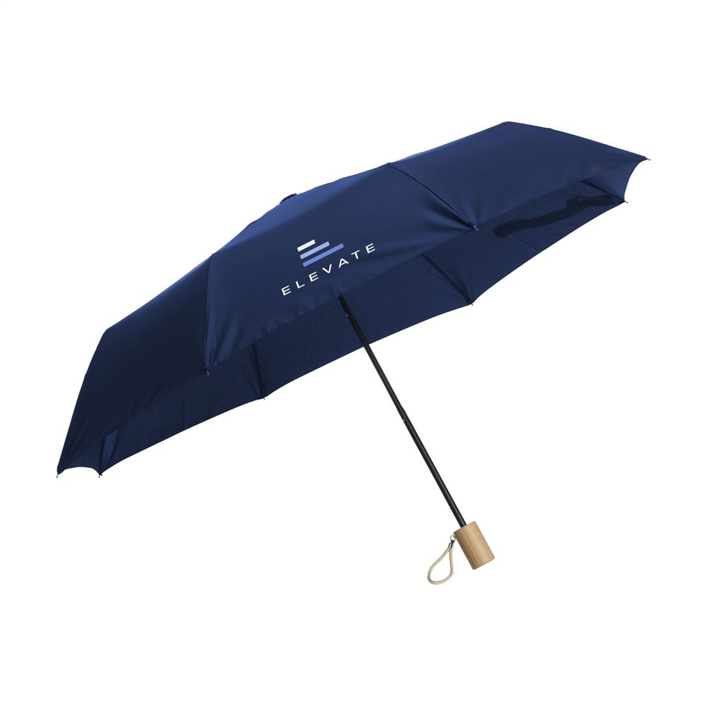 Mini Umbrella RCS RPET opvouwbare paraplu 21 inch - Donkerblauw