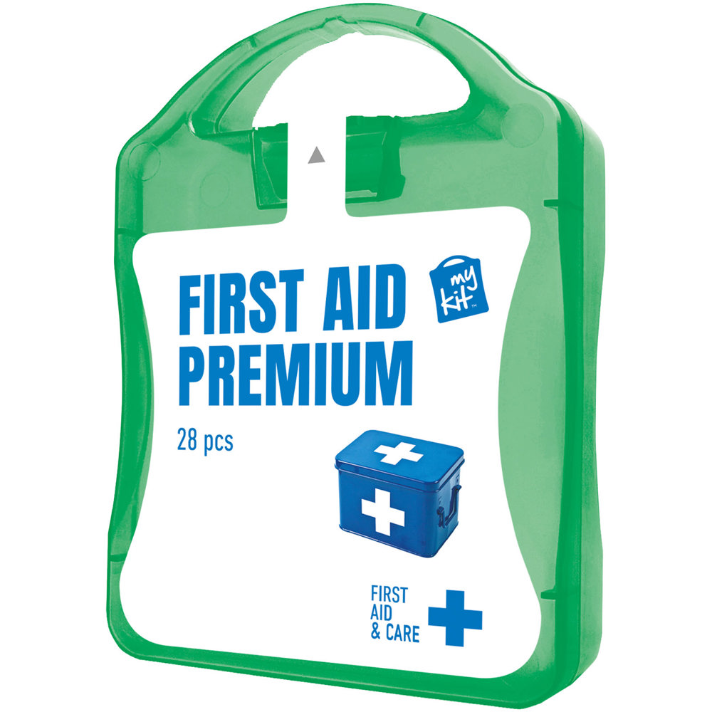 MyKit Medium Eerste hulp premium - Transparant Groen