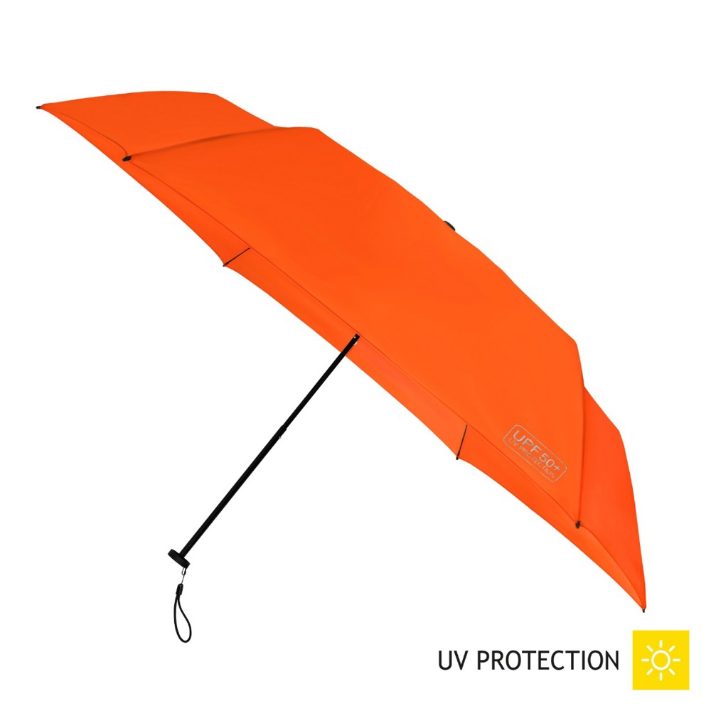 FALCONETTI - Opvouwbare zomerparaplu - Handopening - Windproof -  91 cm - oranje (± PMS 021C)