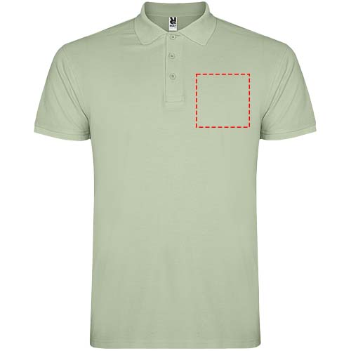 Star 200 g/m² herenpolo met korte mouwen