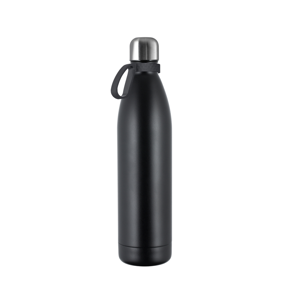 Thermofles RETUMBLER-NIZZA XL - zwart, zilver, donkergrijs