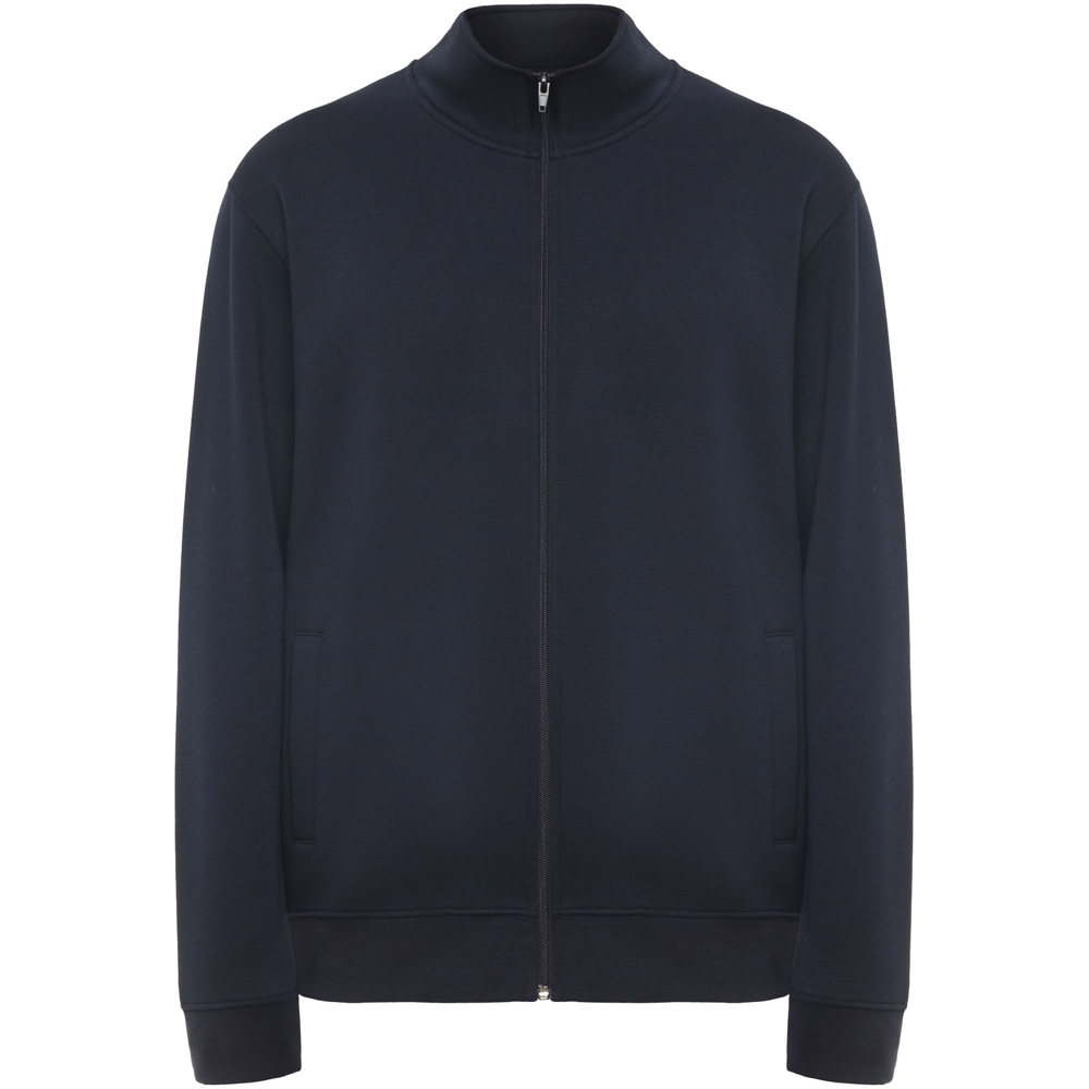 Ulan 280 g/m² unisex sweater met volledige rits - Marineblauw