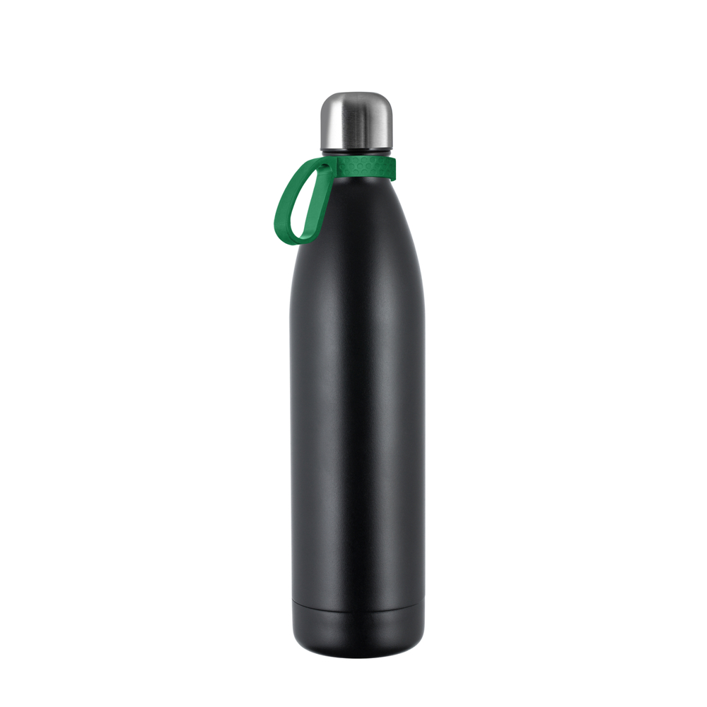 Thermofles RETUMBLER-NIZZA XL - zwart, zilver, groen