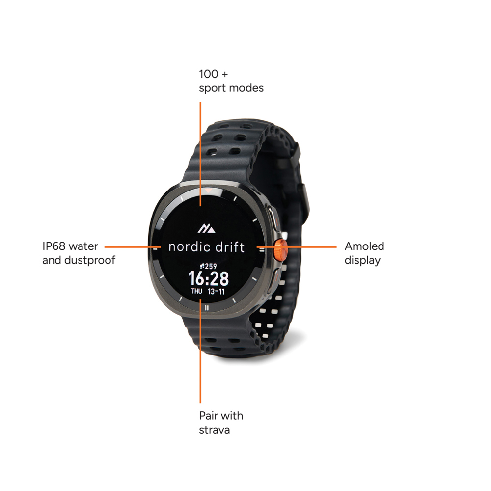 Nordic Drift Titan High-performance horloge