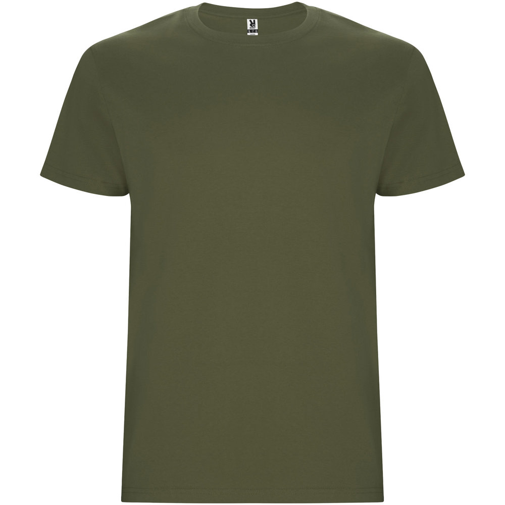 Stafford 190 g/m² herenshirt met korte mouwen - Militair groen
