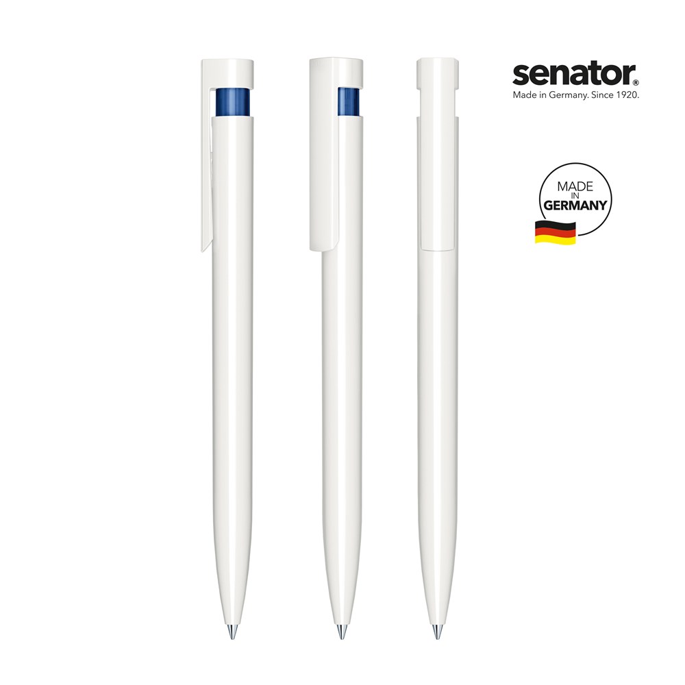 senator® Liberty Polished Basic  retractable pen - blauw 2757