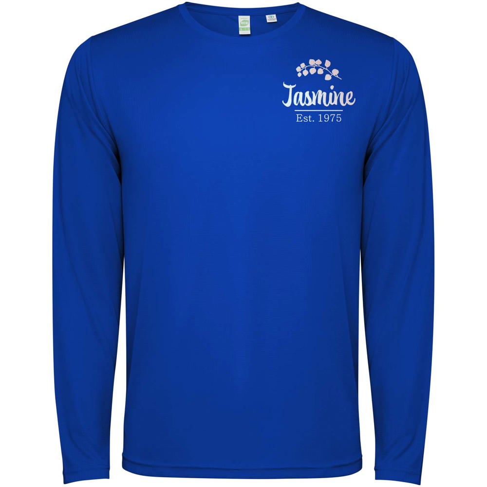 Estoril 125 g/m² unisex T-shirt met lange mouwen