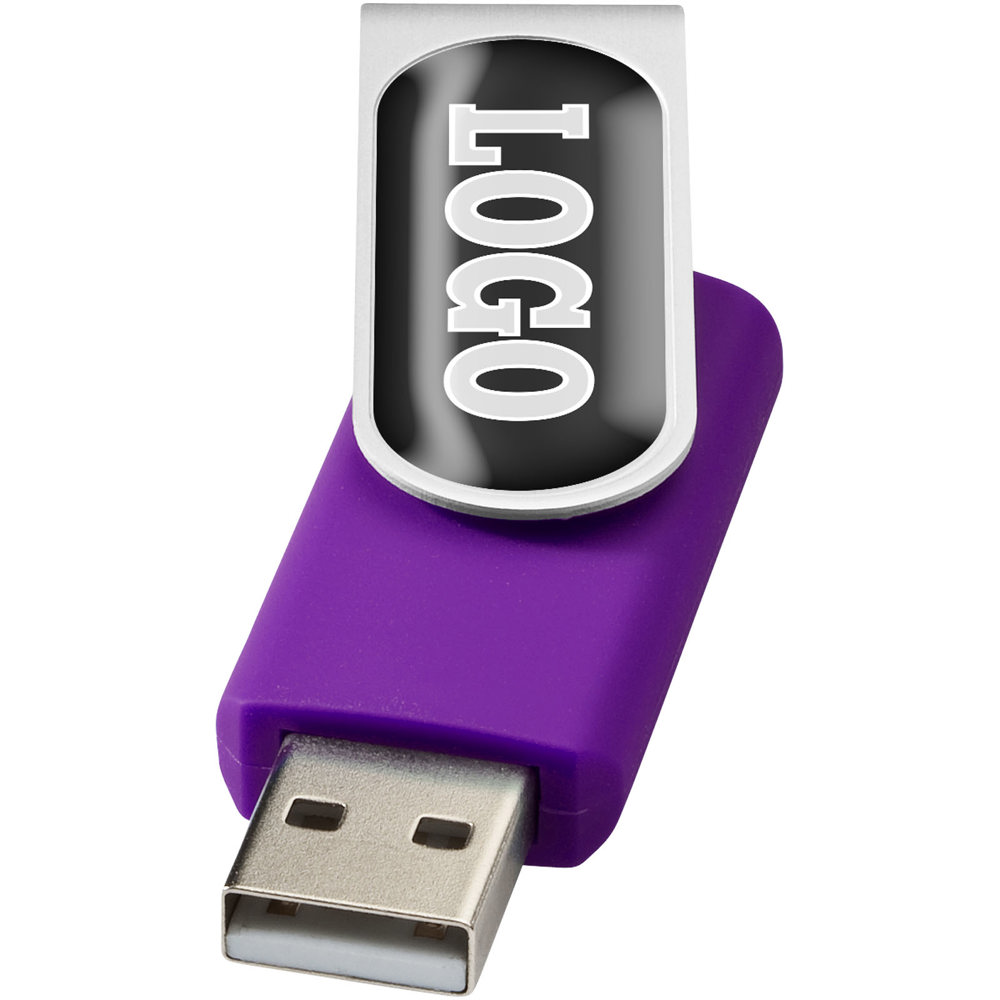 Rotate Doming USB - paars