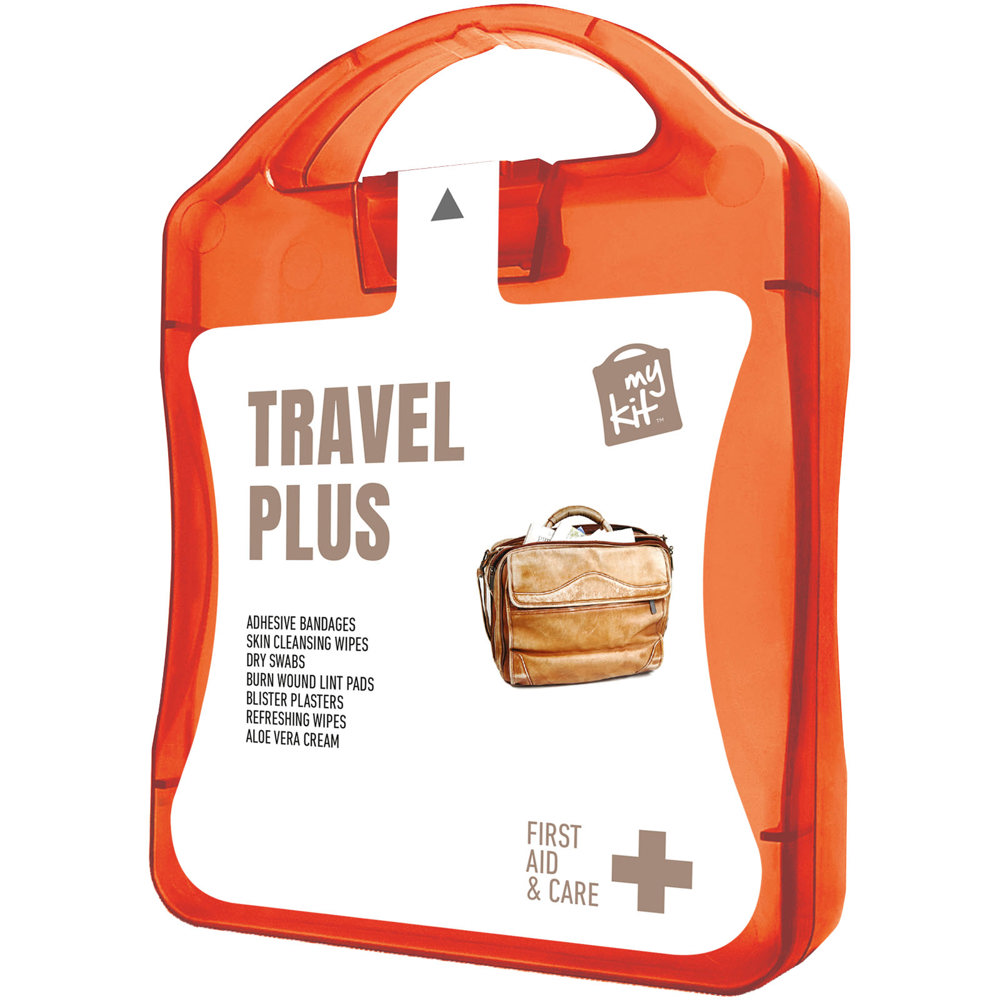 MyKit Reizen Plus Set - Transparant Rood