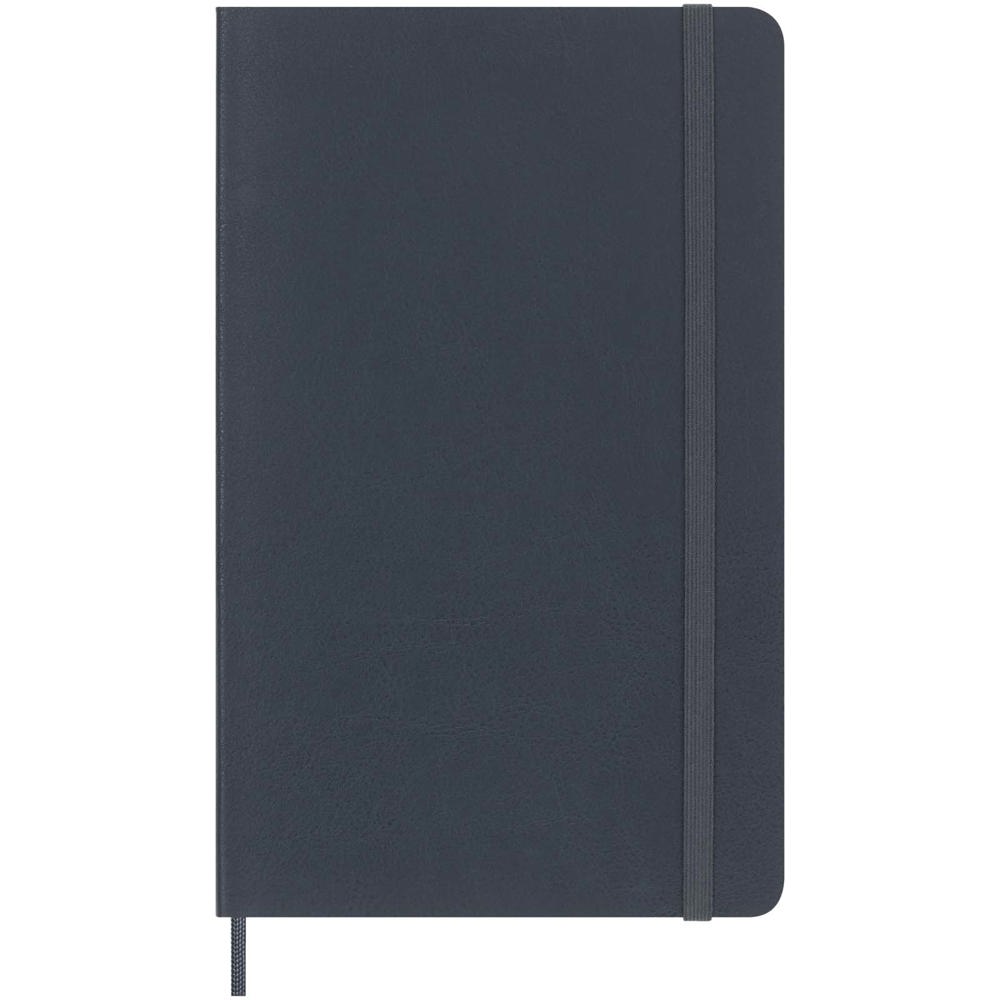 Moleskine 100% VEGEA® Capri notitieboek met zachte kaft - gelijnd L - Middenblauw