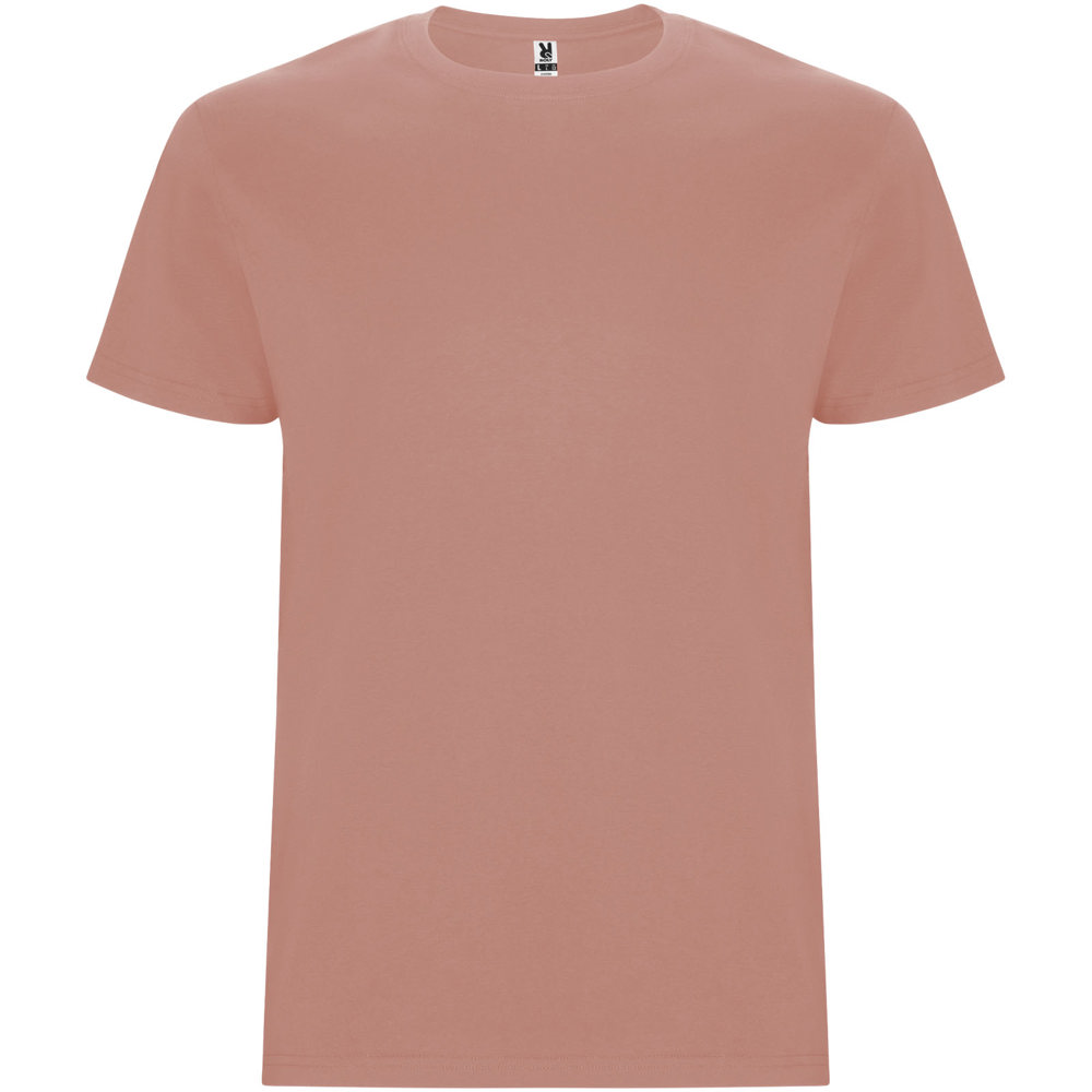 Stafford 190 g/m² herenshirt met korte mouwen - Klei oranje