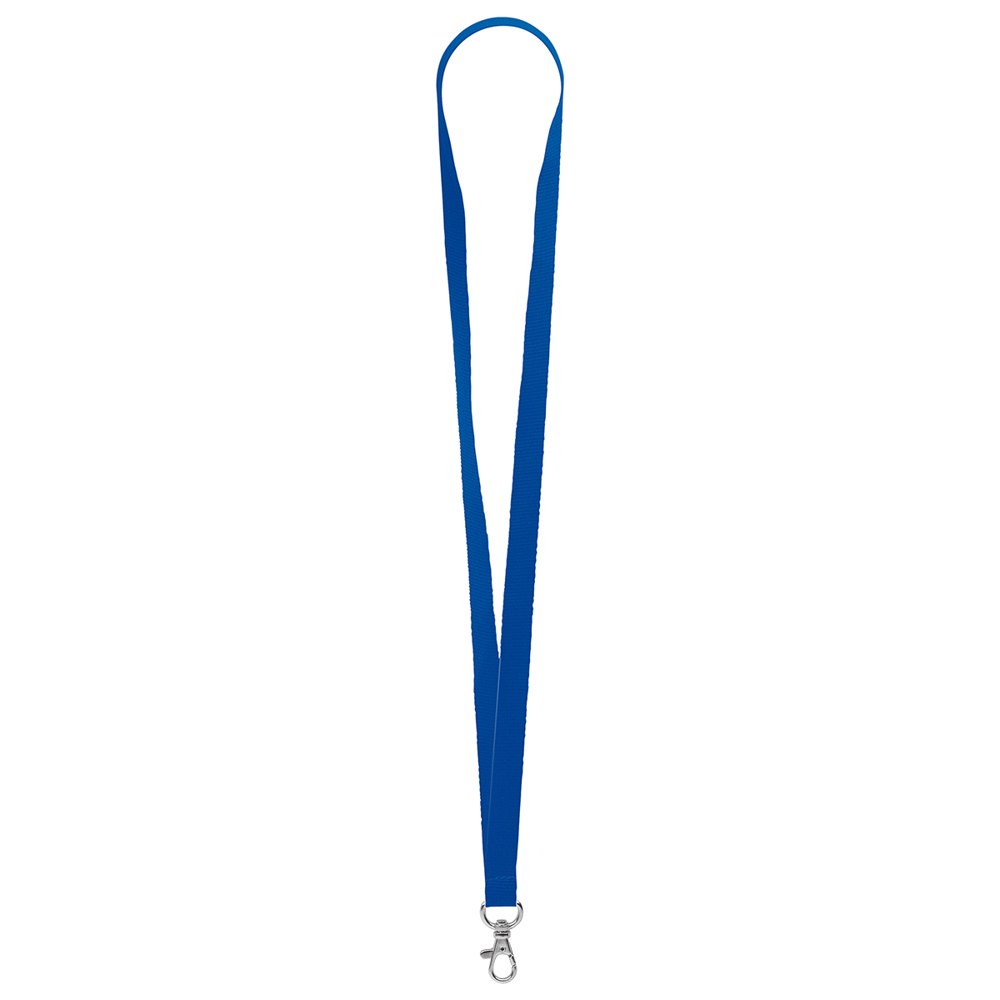 Keycord "standaard", breedte 15 mm - rozerood