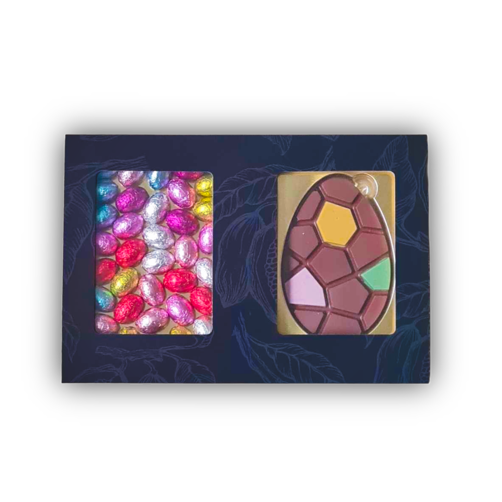 Wikkel met duo colorfun paasei en color paaseitjes | 335g