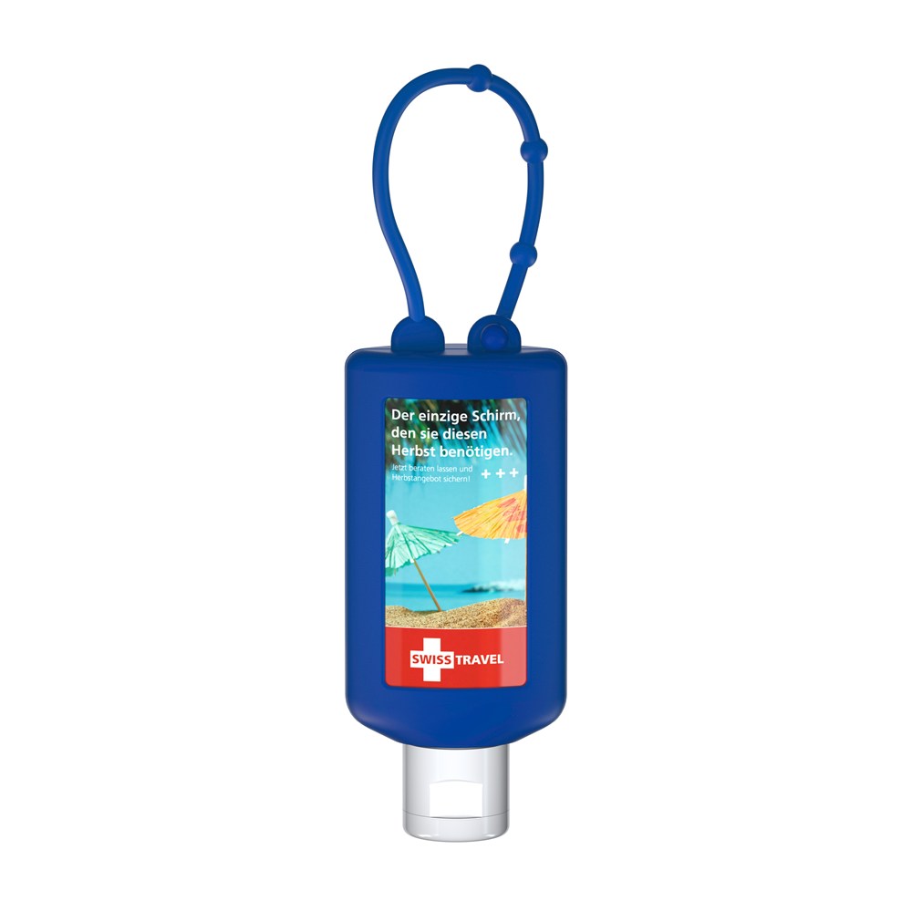 Zonnemelk Gevoelige Huid, Bumper 50 ml, blauw, Body Label