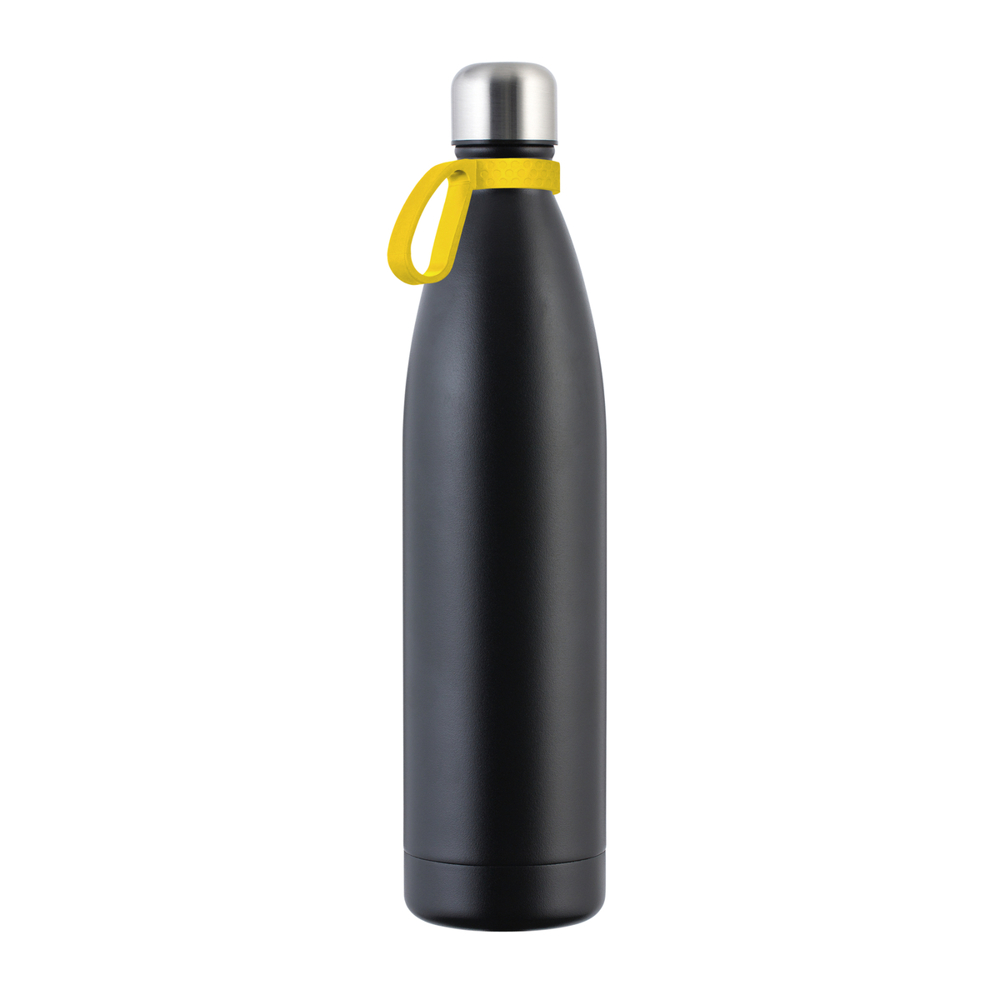 Thermofles RETUMBLER-NIZZA XXL - geel, zwart, zilver