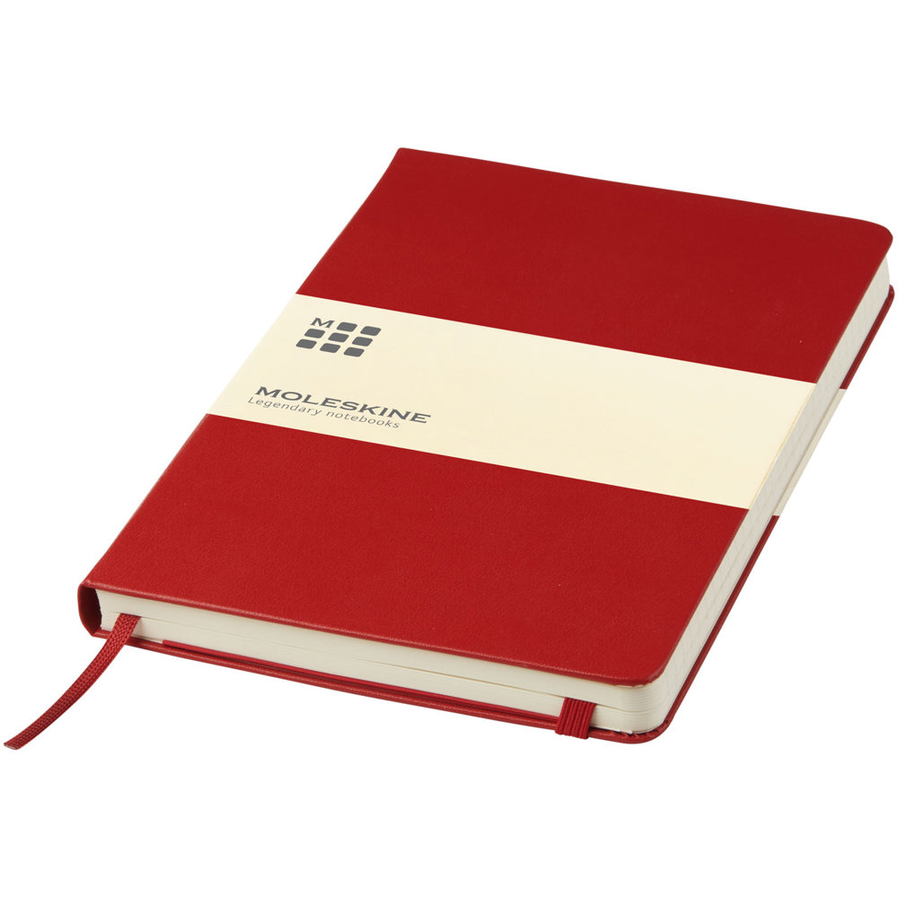 Moleskine Classic L hardcover notitieboek - gelinieerd - Scharlakenrood