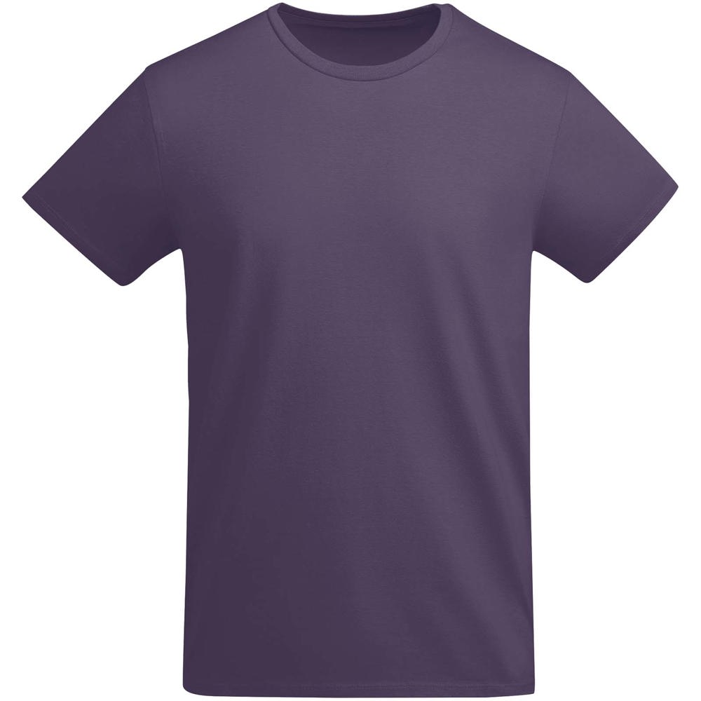 Breda 175 g/m² biologisch katoenen herenshirt met korte mouwen - Lila