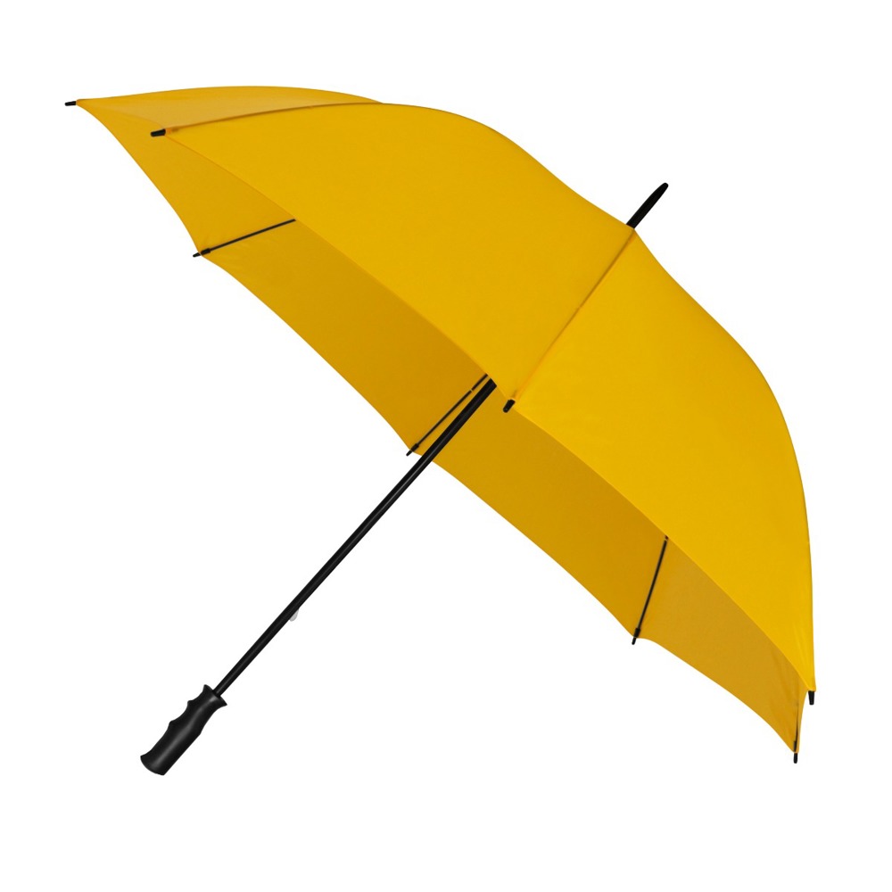 FALCONETTI - Golfparaplu - Handopening - Windproof -  125 cm - geel (± PMS Yellow C)