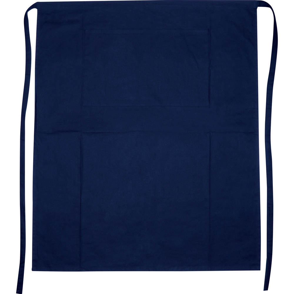 Katoenen schort Mjolden - Donkerblauw