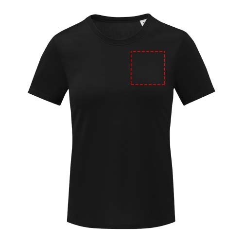 Kratos 105 g/m² cool fit dames T-shirt met korte mouwen