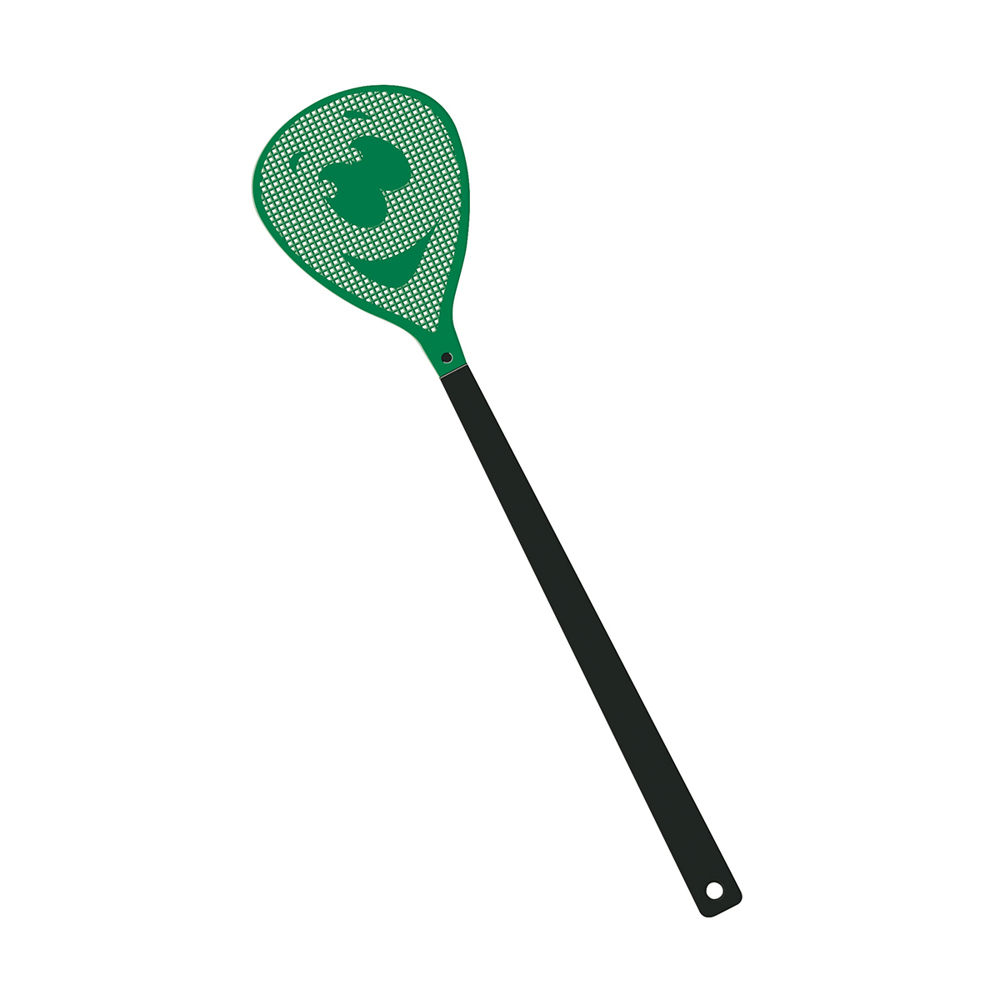 Vliegenmepper "gezicht" - zwart/groen