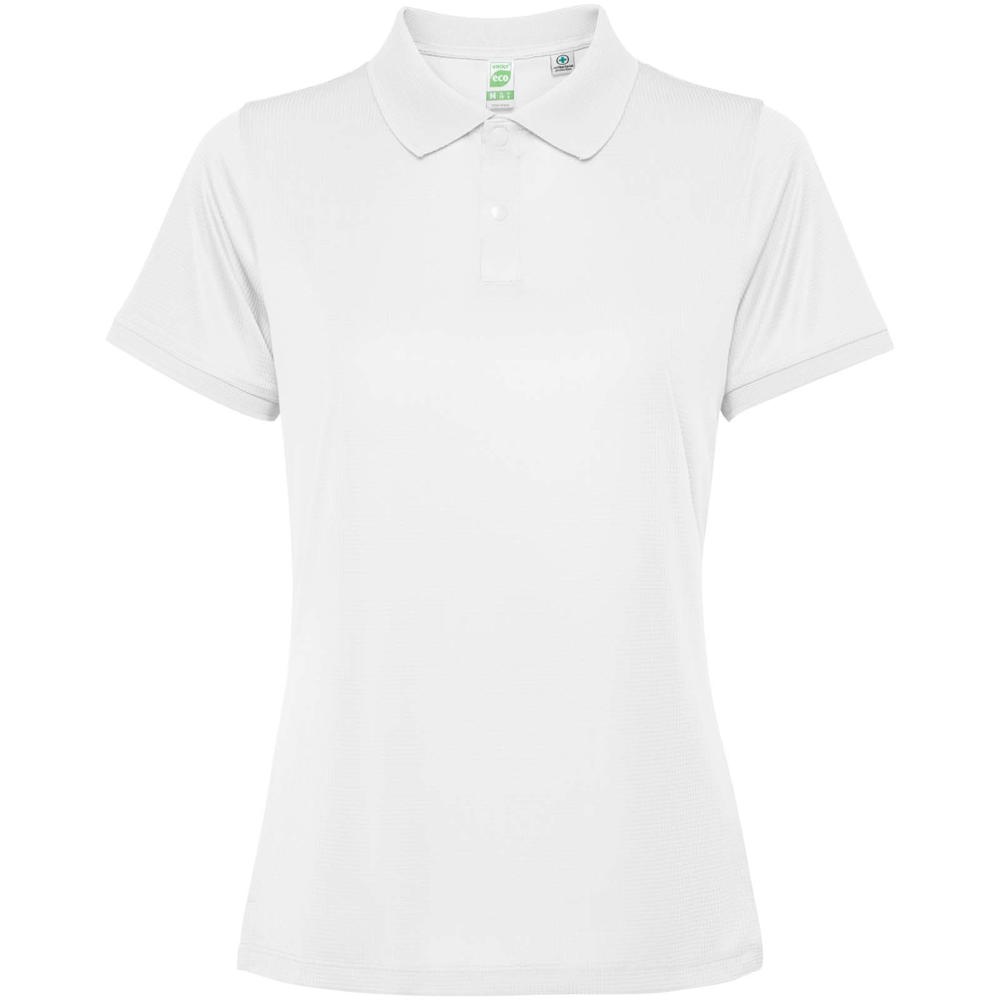 Tormo 125 g/m² damespolo met korte mouwen - Wit