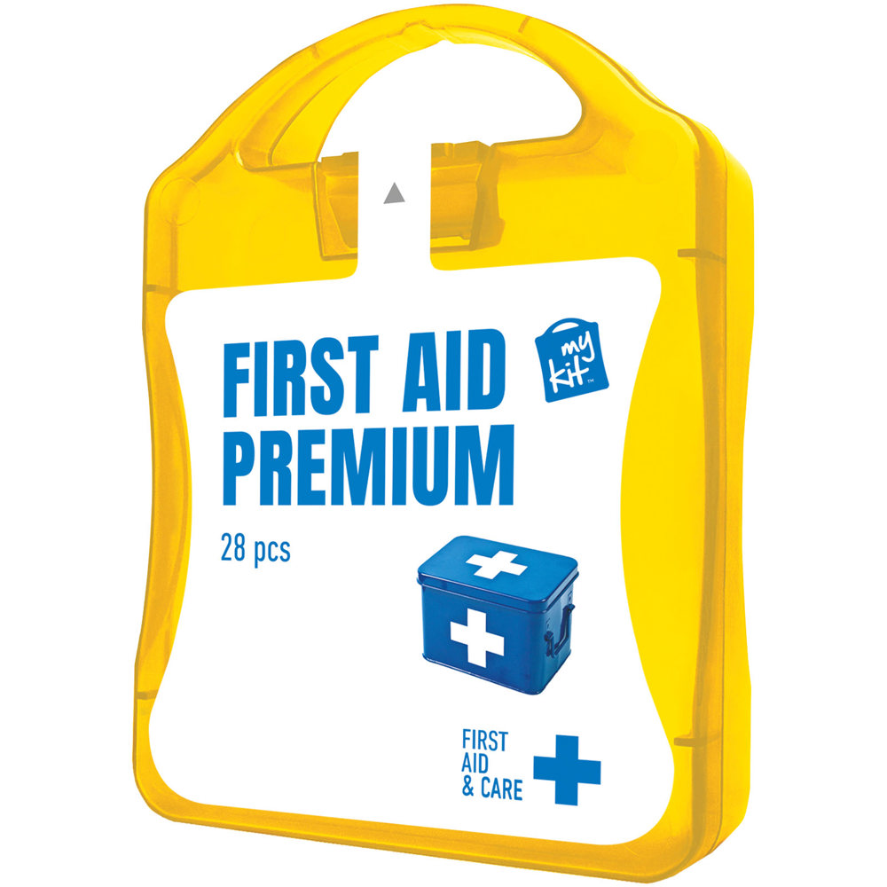 MyKit Medium Eerste hulp premium - Transparant Geel