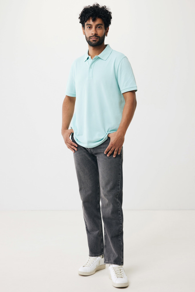 IQONIQ Yosemite gerecycled katoen pique polo