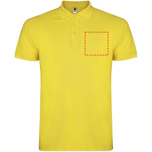 Star 200 g/m² herenpolo met korte mouwen