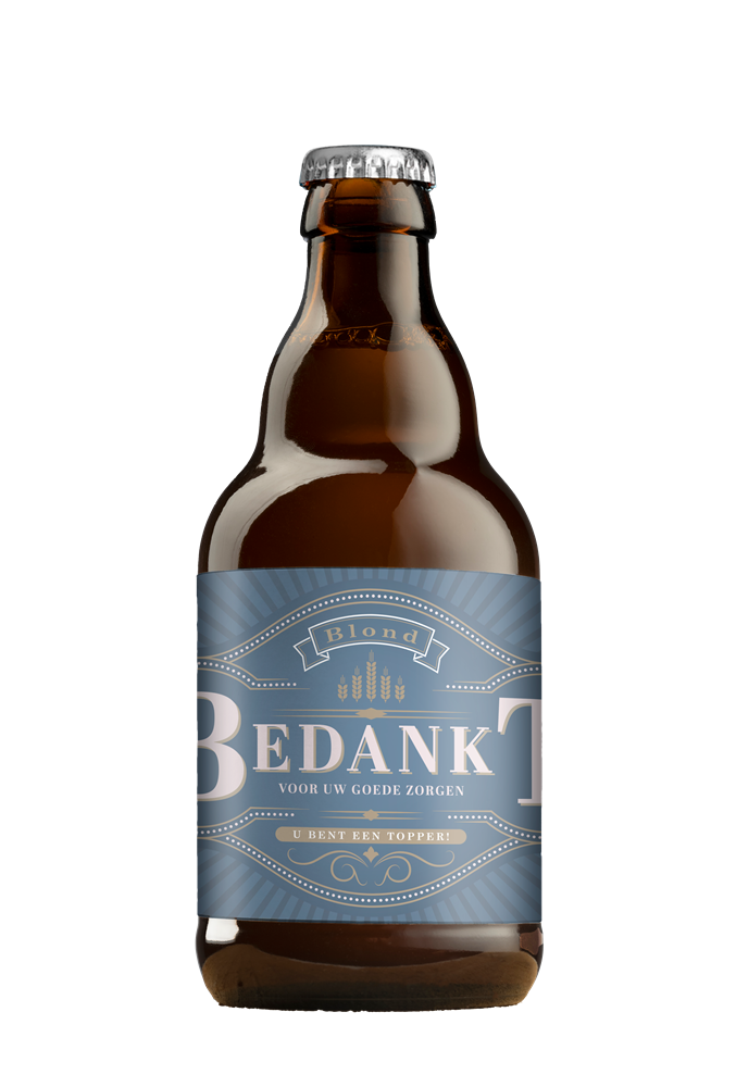 Speciaalbier Bedankt voor uw goede zorgen - 33cl